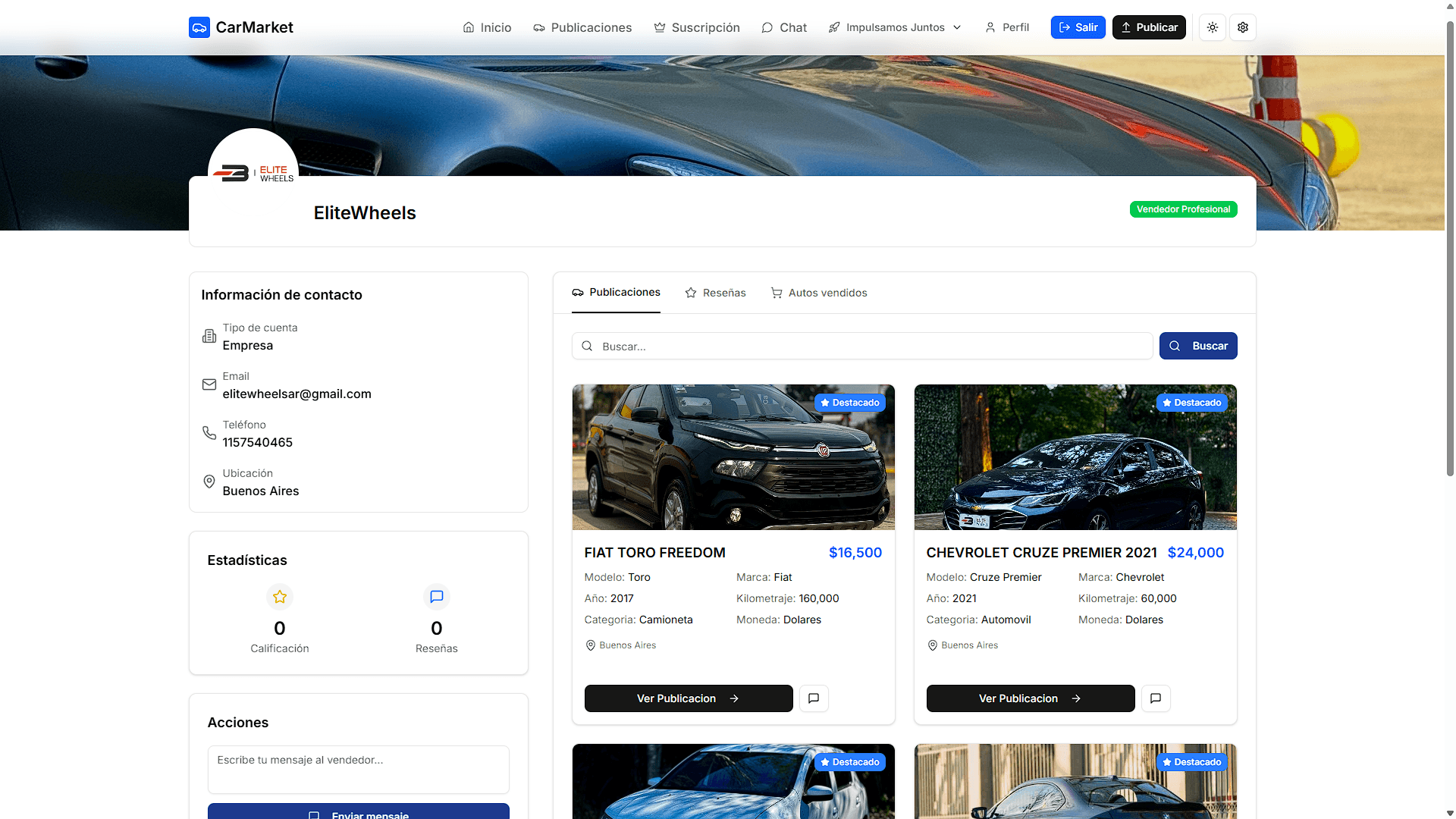 Car Market Argentina - Screenshot 4